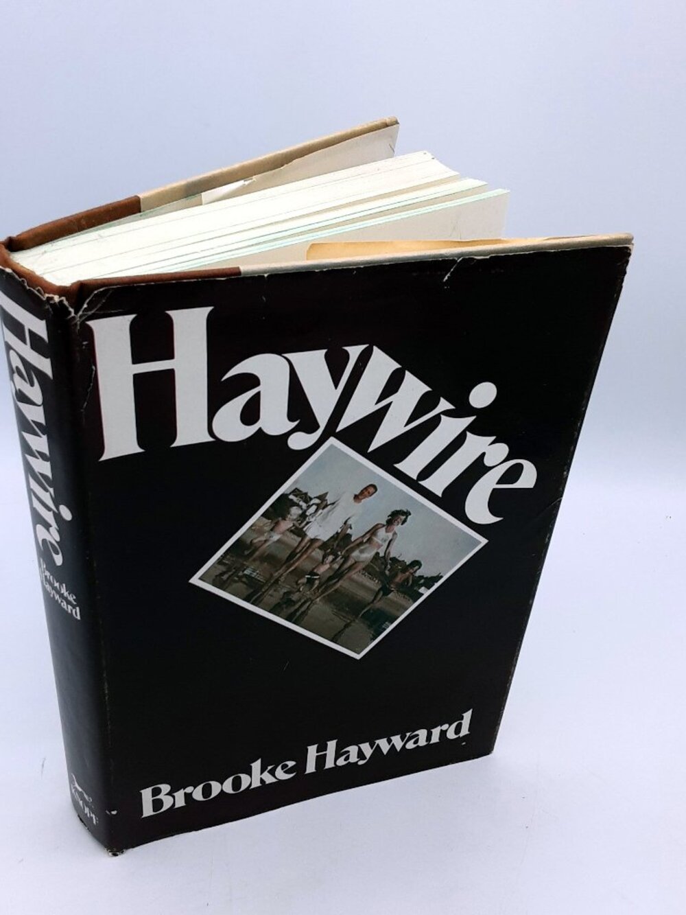 Haywire Autobiography BROOKE HAYWARD 1977 HBDJ Borzoi Book BCE